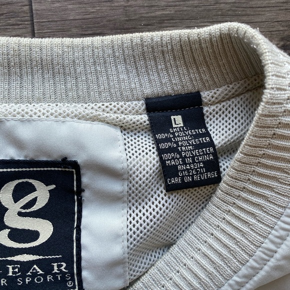 2002 Golf US Open Bethpage Black Vintage Windbreaker Tan Vest Large - Picture 4 of 6